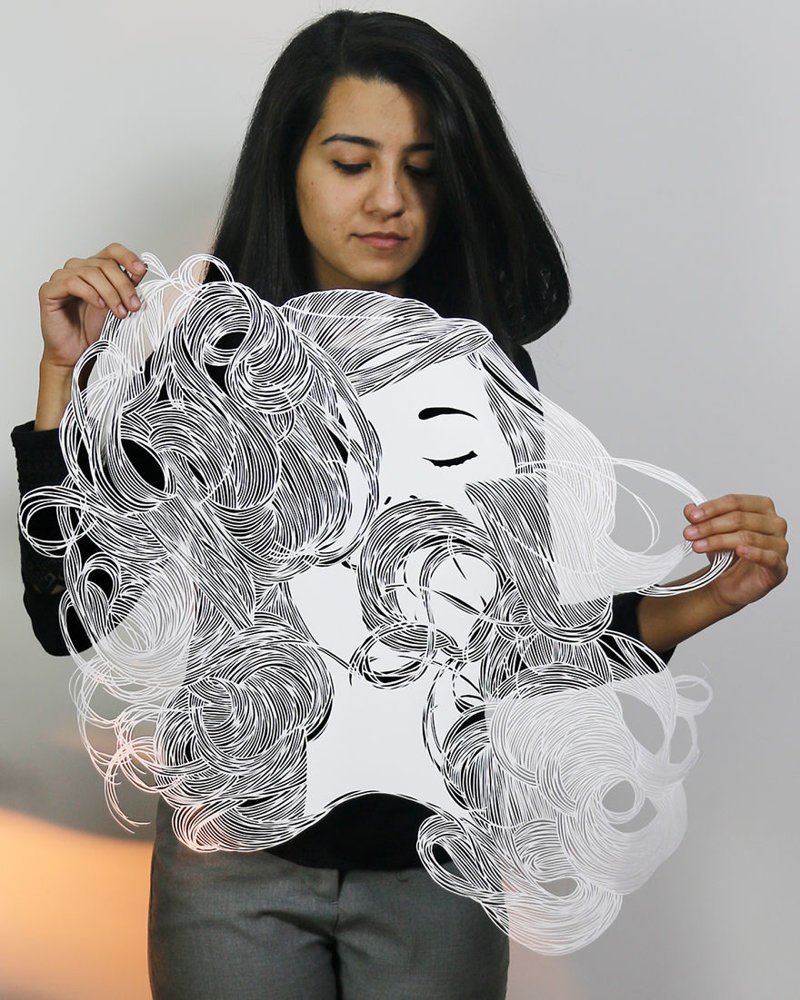 Изящные творения Парта Котекара, вырезанные из бумаги