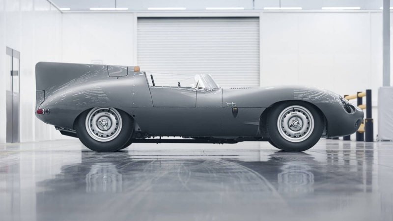 Jaguar Classic возобновил производство гоночного D-Type 1956 года