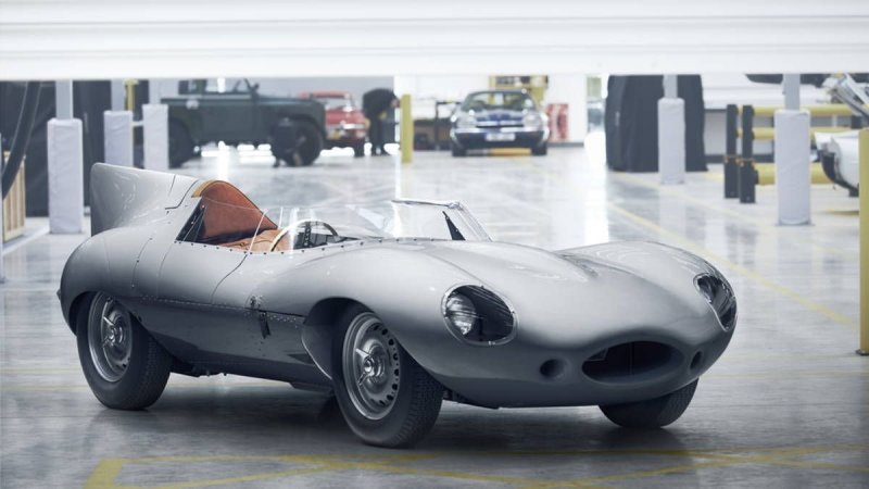 Jaguar Classic возобновил производство гоночного D-Type 1956 года