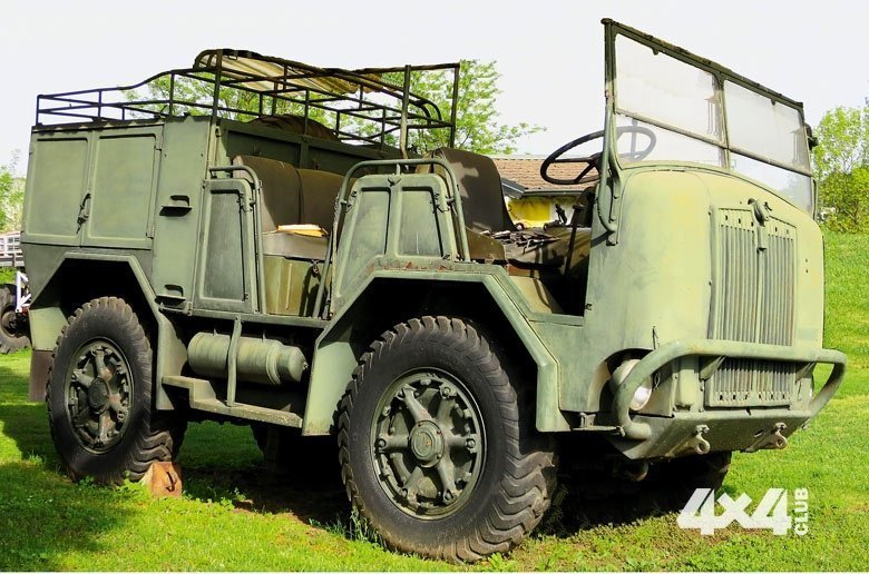 Итальянский военный автомобиль