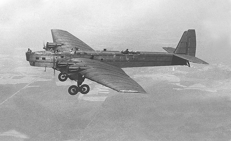 Советский ТБ-3.
