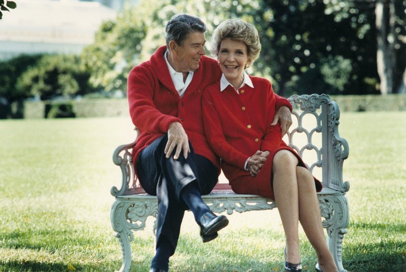 Нэнси Рейган, супруга 40-го президента США Рональда Рейгана
