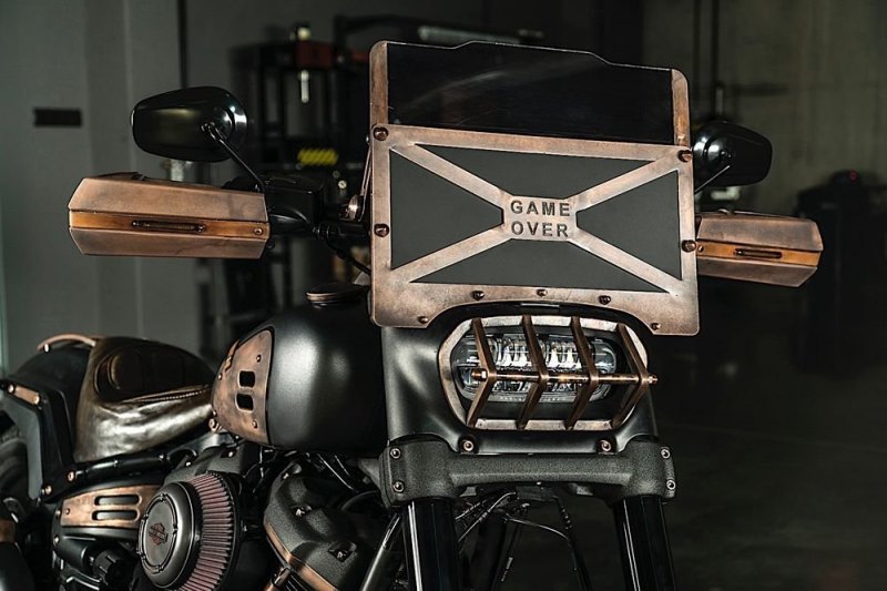 Fat Max - постапокалиптический кастом-байк Harley-Davidson