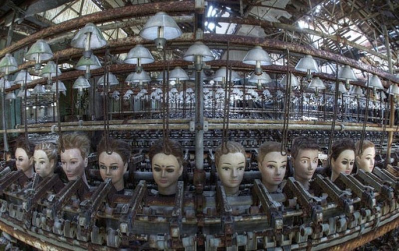 7. Кукольная фабрика, Испания бомбоубежище, заброшки, индастриал, интересно, фото