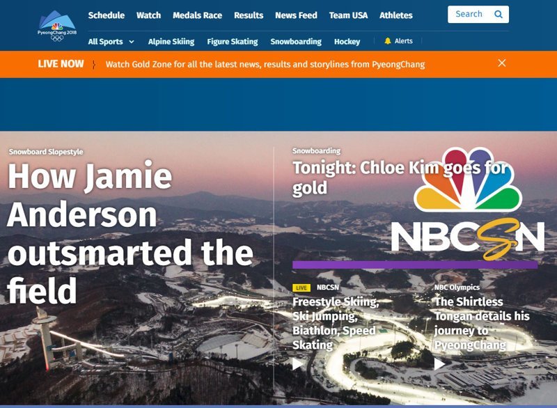 Американский телеканал NBC порадует прямыми трансляциями зрителей со знанием английского языка