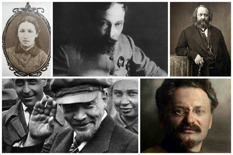 Для  эксперимента мы взяли 10 известных революционных деятелей России. В каких семьях они выросли?