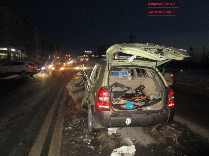 Автомобиль с неисправным ГБО взорвался в Нижнем Новгороде