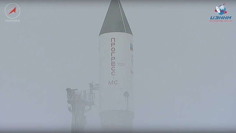 Грузовик «Прогресс МС-08» успешно стартовал к МКС