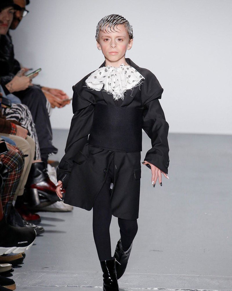 10-летний трансгендер дебютировал на Нью-йоркской неделе моды