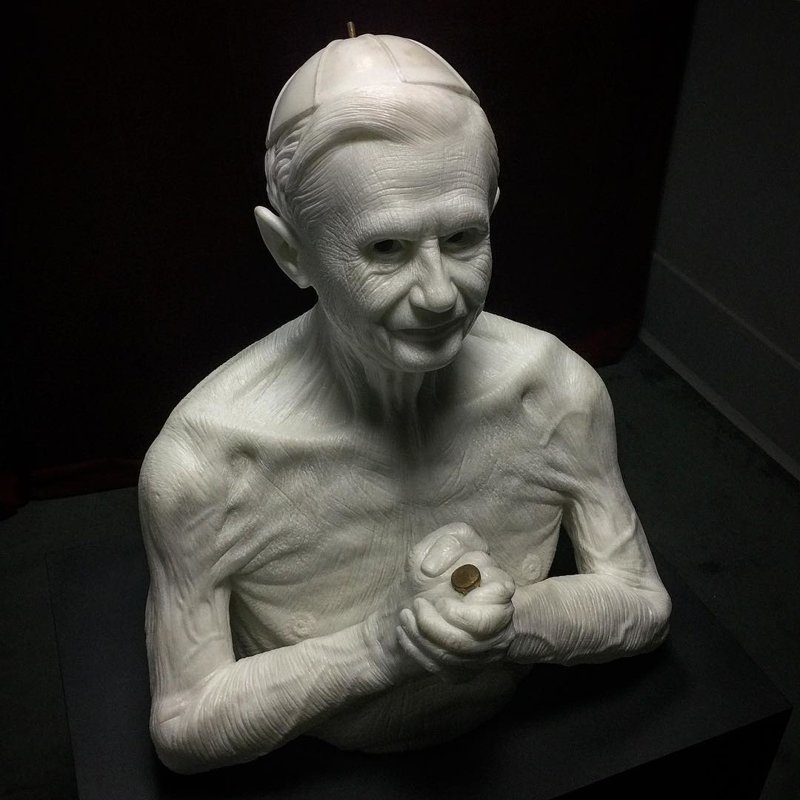 Современный Микеланджело: реалистичные работы скульптора-самоучки