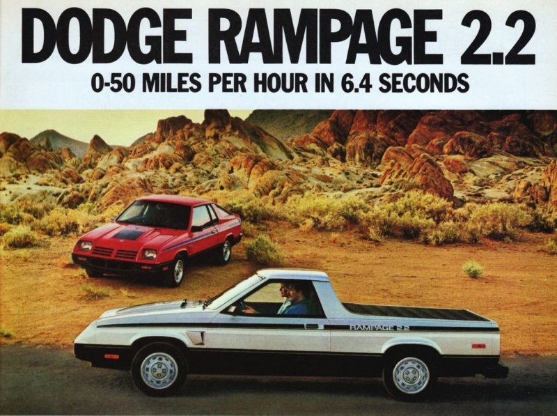 Dodge Rampage 2.2 (1983)