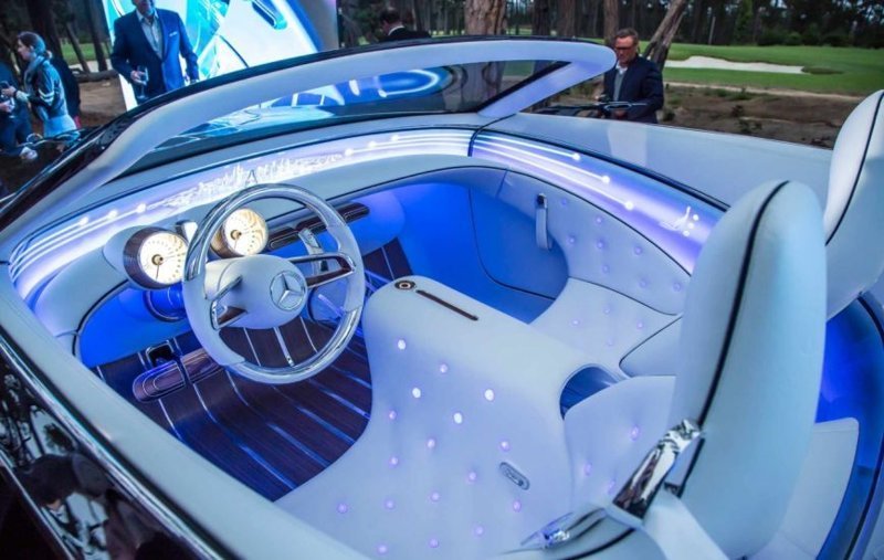 Mercedes-Maybach 6 Cabriolet - автомобиль из 2035 года