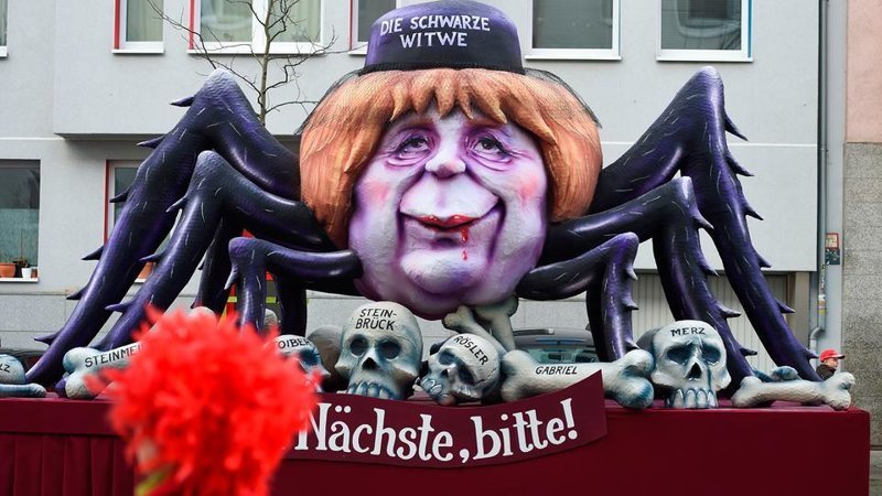 Чёрная вдова. Как Меркель обходится со своими партнёрами и конкурентами.