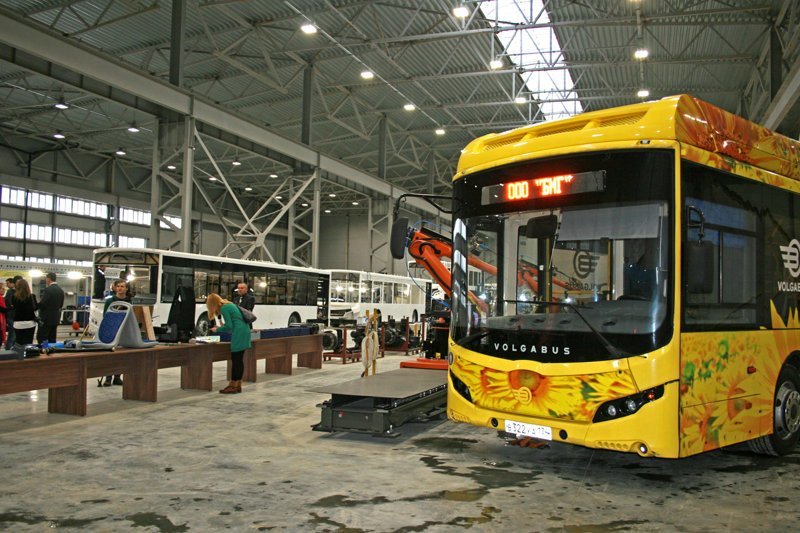 Завод газомоторных автобусов и электробусов Volgabus открыт в Владимирской области