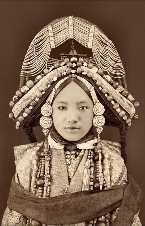 Женщина из Тибета