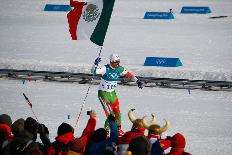 Мексиканский лыжник не завоевал медаль, но стал героем