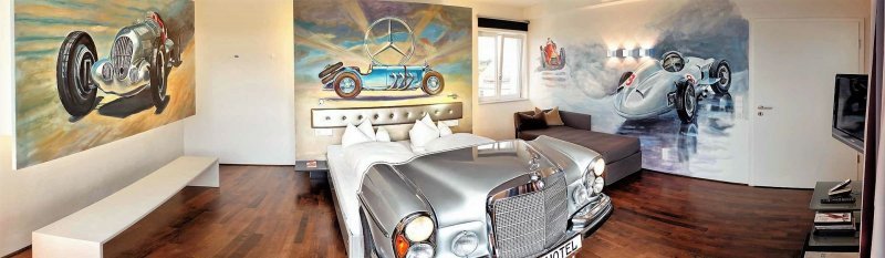 Отель мечты или 650 евро за ночь в Мерседесе