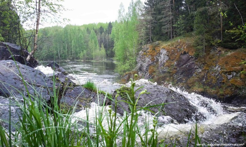 Олонецкое чудо. Водопад Кивач