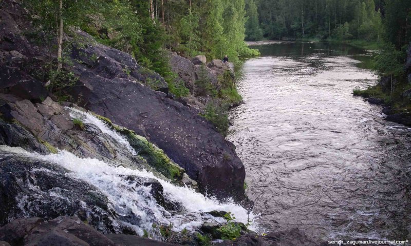 Олонецкое чудо. Водопад Кивач