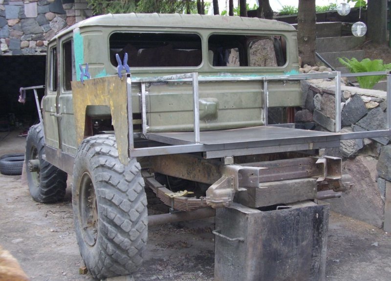 Самодельный Hummer H1 из старенького ГАЗ-66