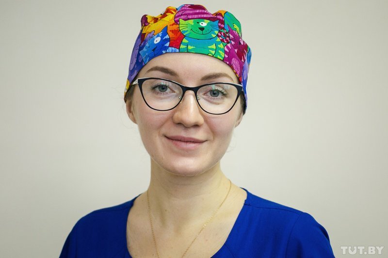 Ульяна Дриневская, рентген-васкулярный хирург 1-й городской клинической больницы Минска