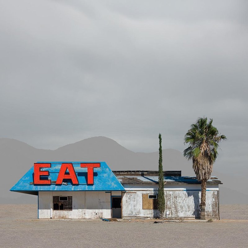 Заброшенный придорожный ресторан, Калифорния
