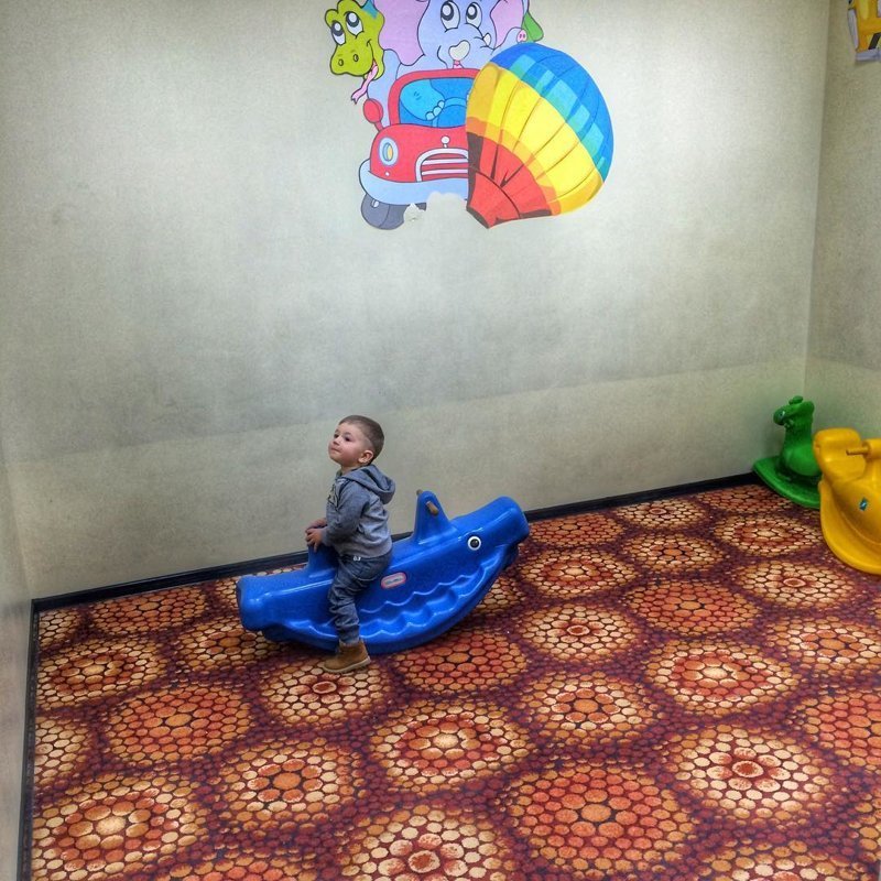 Комната отдыха детей в "Домодедово"