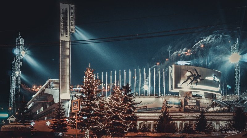 Алма-Ата Февраль Краски города