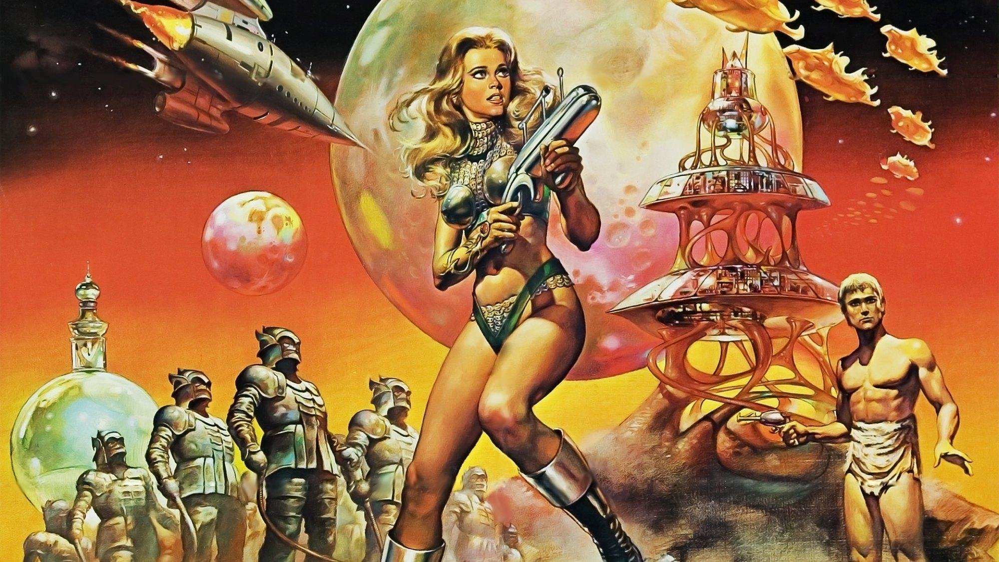 Лучшая зарубежная фантастика. Барбарелла 1968. Барбарелла / Barbarella (1968. Барбарелла Владычица. Аксель Браун 