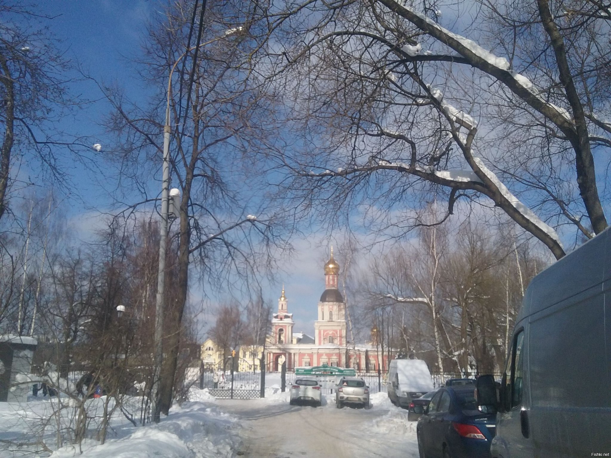 Храм в Свиблово зимой