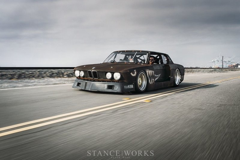 Rusty Slammington - уникальный BMW Е28