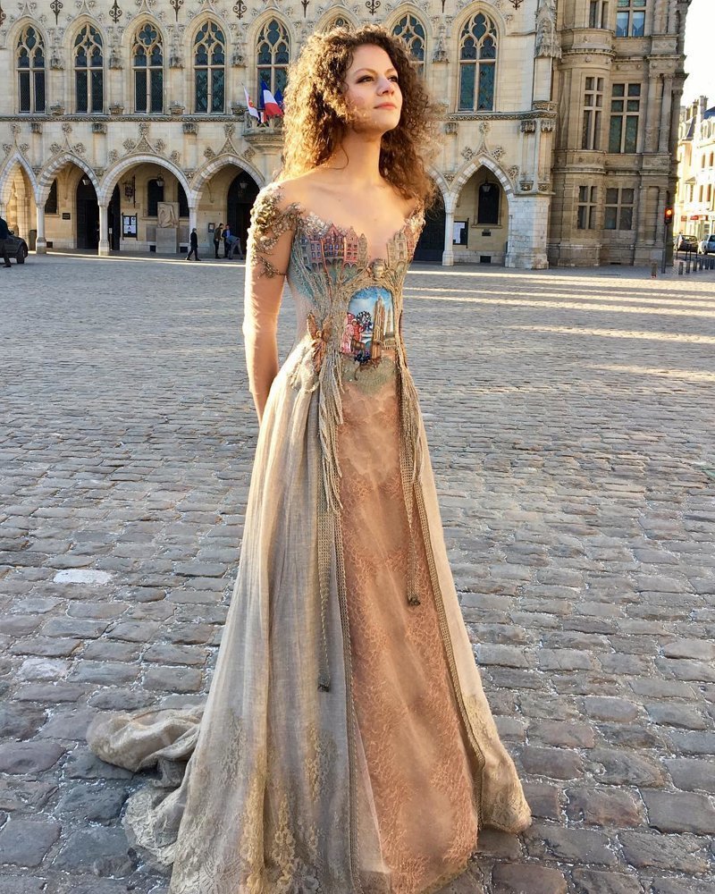 Этим платьям от французского дизайнера Сильви Фасон позавидовала бы даже Золушка