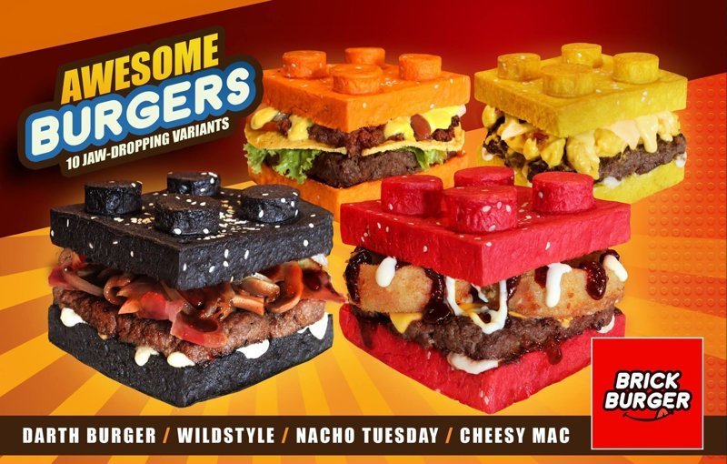 3. Lego burger - Пост заряжен на слюноотделение: опасайтесь холестериновой ...