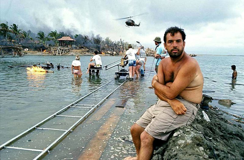 Фрэнсис Форд Коппола на съемочной площадке "Apocalypse Now"