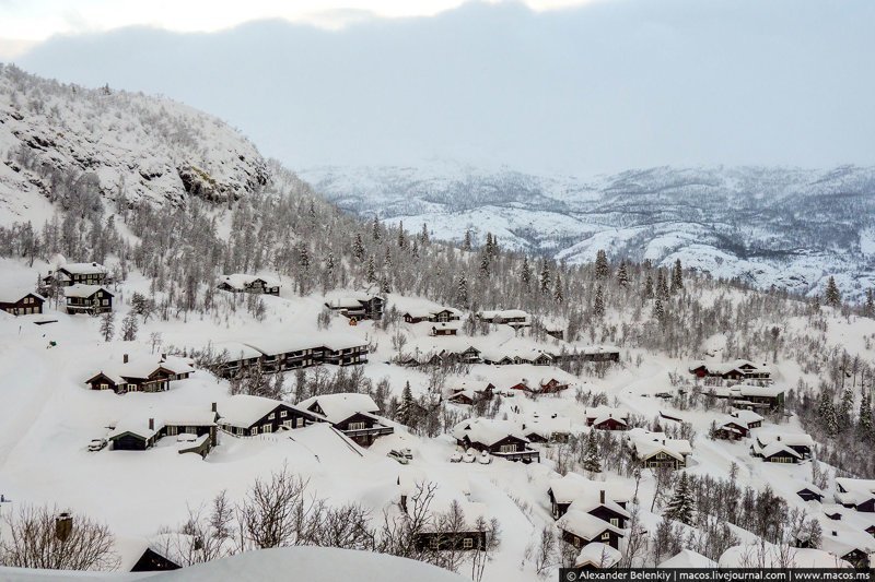 Норвегия. Как живут в заснеженной глубинке