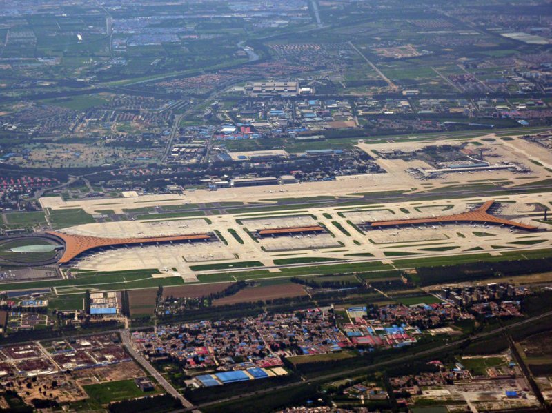 Международный аэропорт Шоуду, обслуживающий Пекин — второй по пасажиропотоку в мире