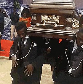 9. Танец на похоронах в Гане