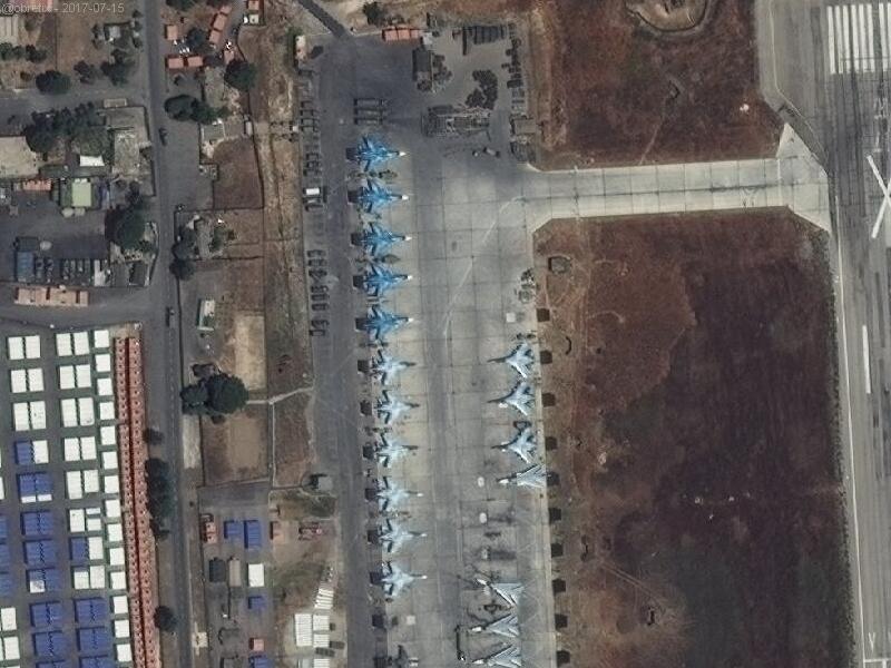 В Сирии разбился самолет российских ВВС