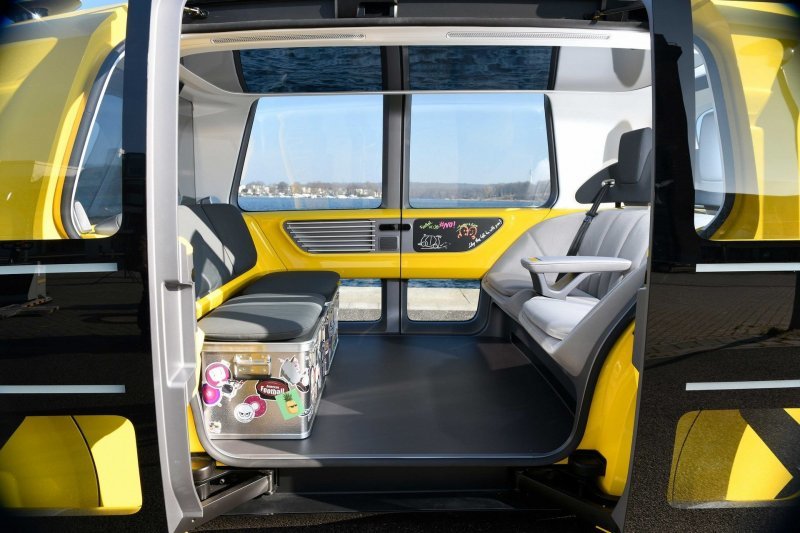 Sedric - прототип беспилотного школьного автобуса от компании Volkswagen