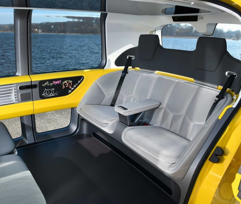 Sedric - прототип беспилотного школьного автобуса от компании Volkswagen