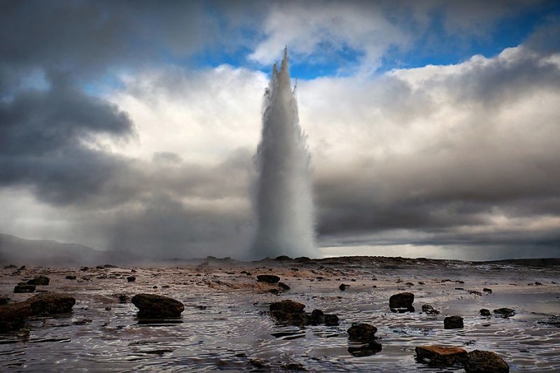 Геотермальные часы завораживающе, исландия, красота, пейзажи, путешествия, фото, фотоотчет, фоторепортаж