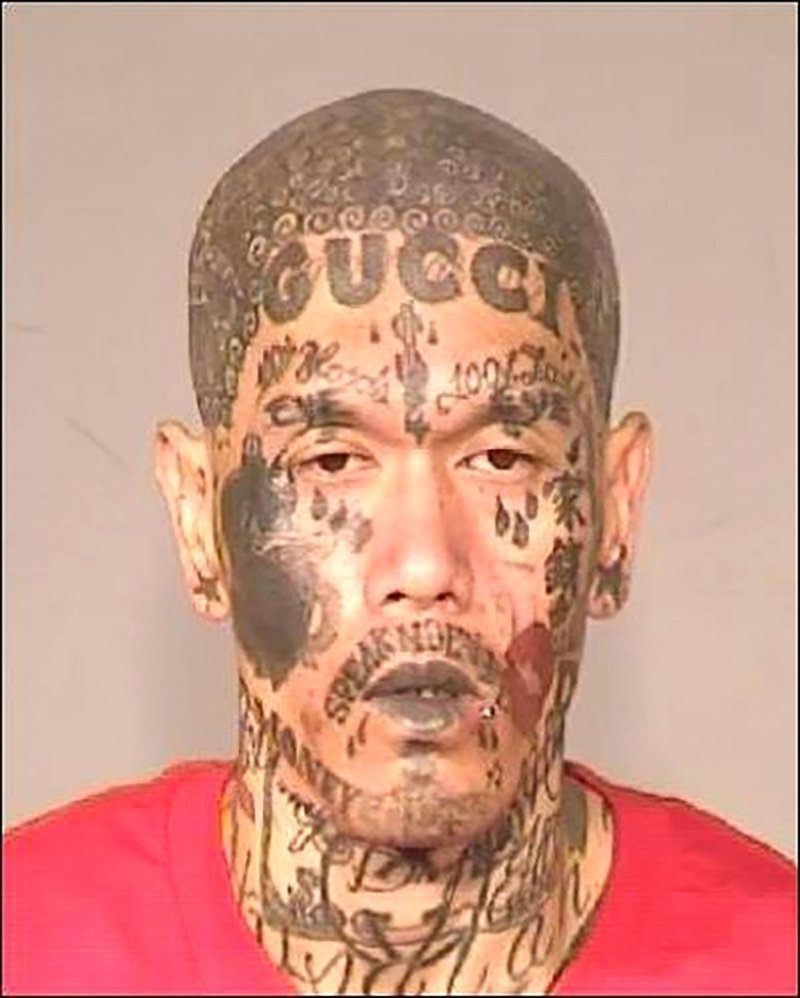 Самый татуированный уголовник