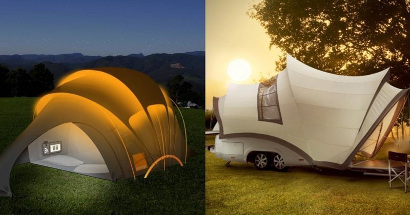 10 небанальных палаток с «изюминкой», которые сделают ваш отдых особенным