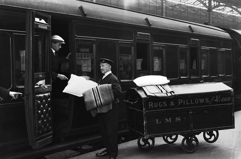 Британские спальные вагоны начала ХХ века