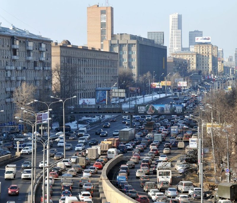 Дороги Москвы до и после расширения столицы