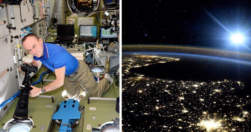 Сергей Рязанский активный пользователь соцсетей. Благодаря ему, мы имеем уникальную возможность узнавать информацию о нашей планете, а также наблюдать за жизнью космонавтов!