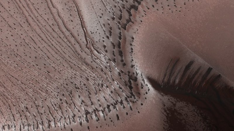 ЕГЭ на марше: Получены новые фото марсианских рек