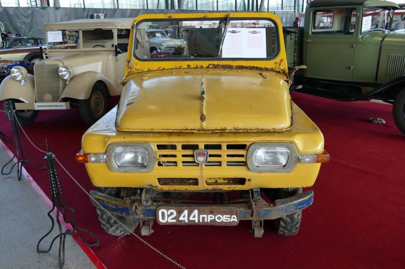 Уникальный спасенный внедорожник Москвич-415С, выпущенный в единственном экземпляре