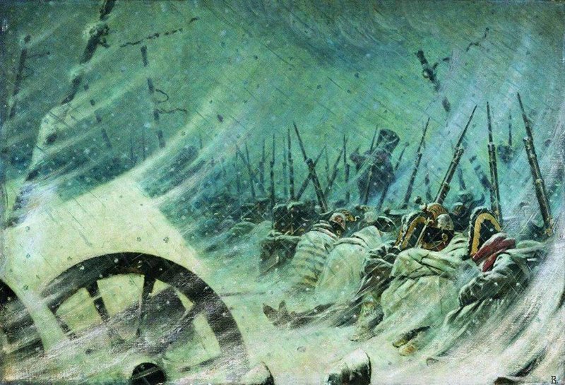 Ночной привал великой армии	1896-1897
