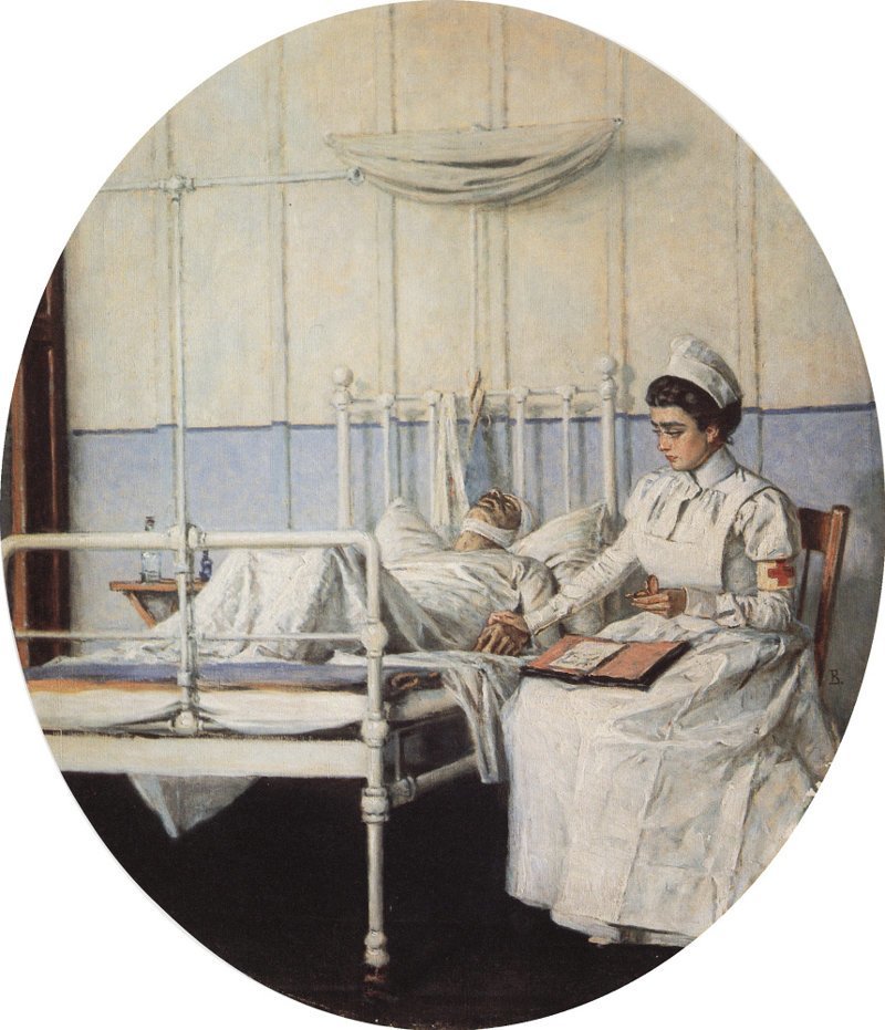 Письмо прервано. Серия "Письмо к матери", 1901